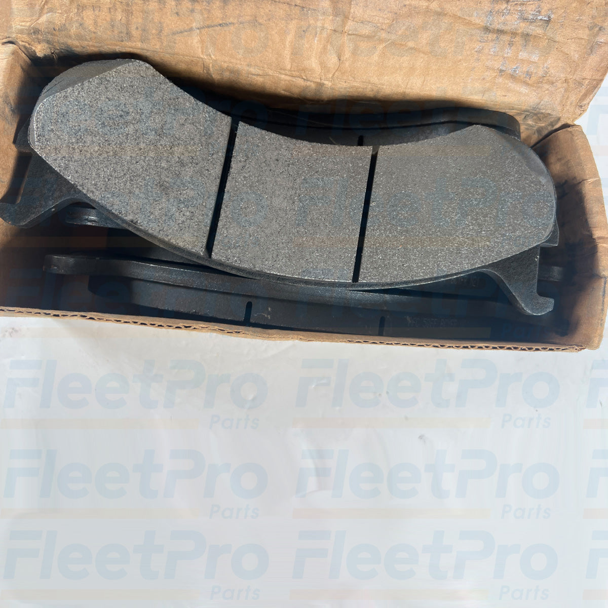 Navistar disc brake pads close up