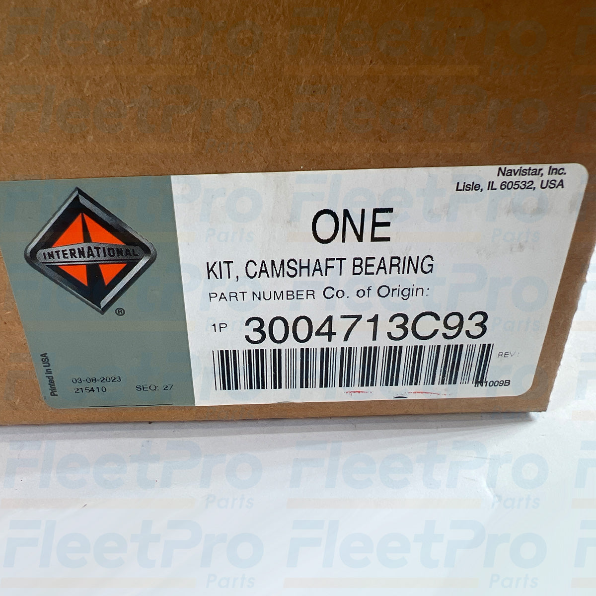 Navistar engine camshaft bearings 3004713C93
