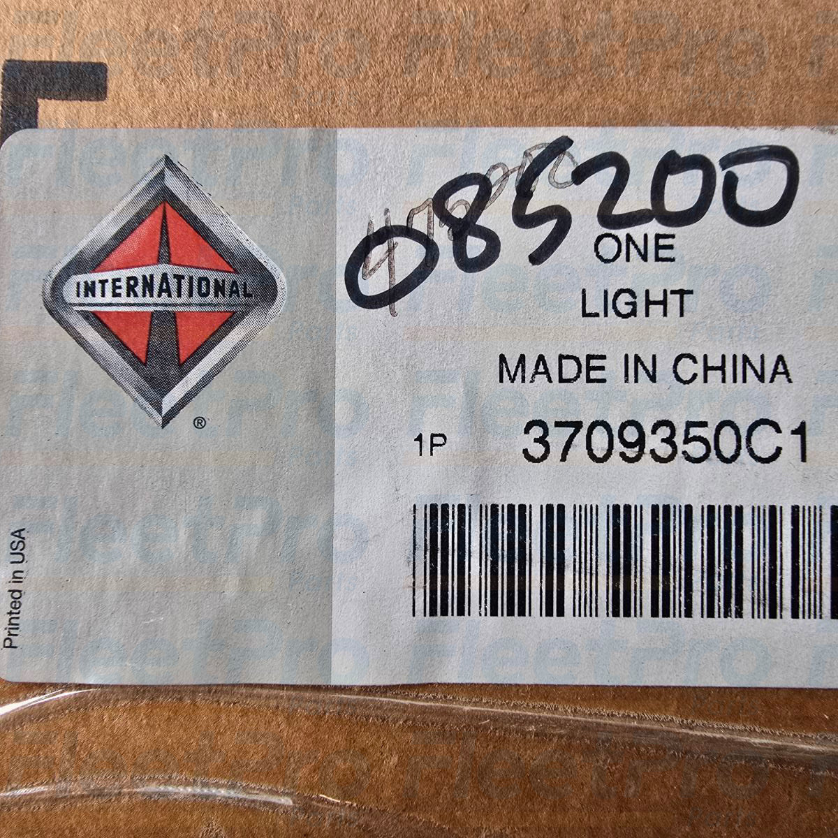 Navistar warning light amber OEM