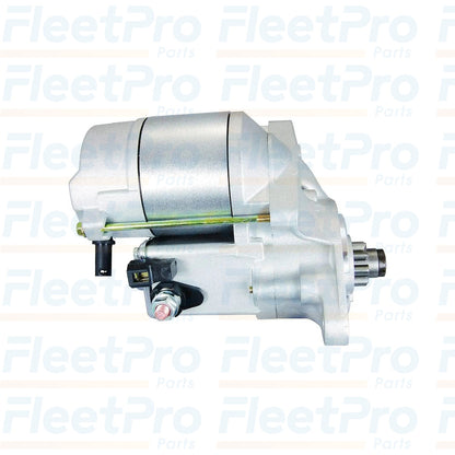 Side view of OEM Carrier 25-35465-00 starter, showing housing and mounting