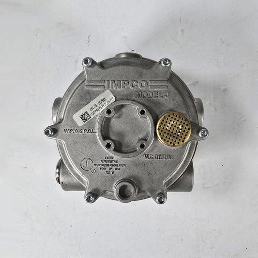 Front view Onan propane regulator 148-1080