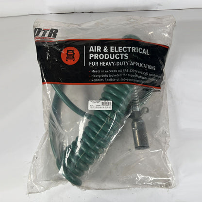 OTR OTRA155CE48 15 ft green ABS coiled cable