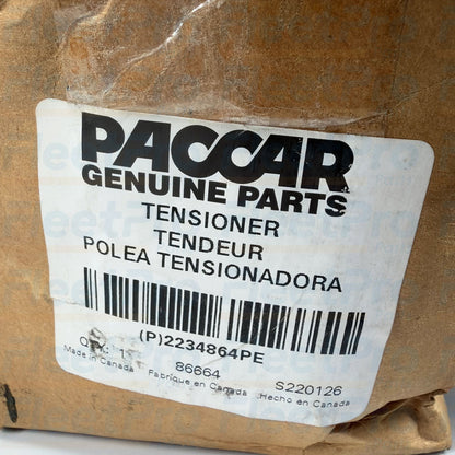 Factory box packaging and genuine Paccar manufacturer part label for 2234864PE