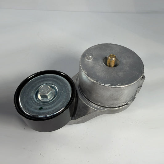 Close-up view of precision pulley bearing and smooth face on Paccar 2234864PE tensioner