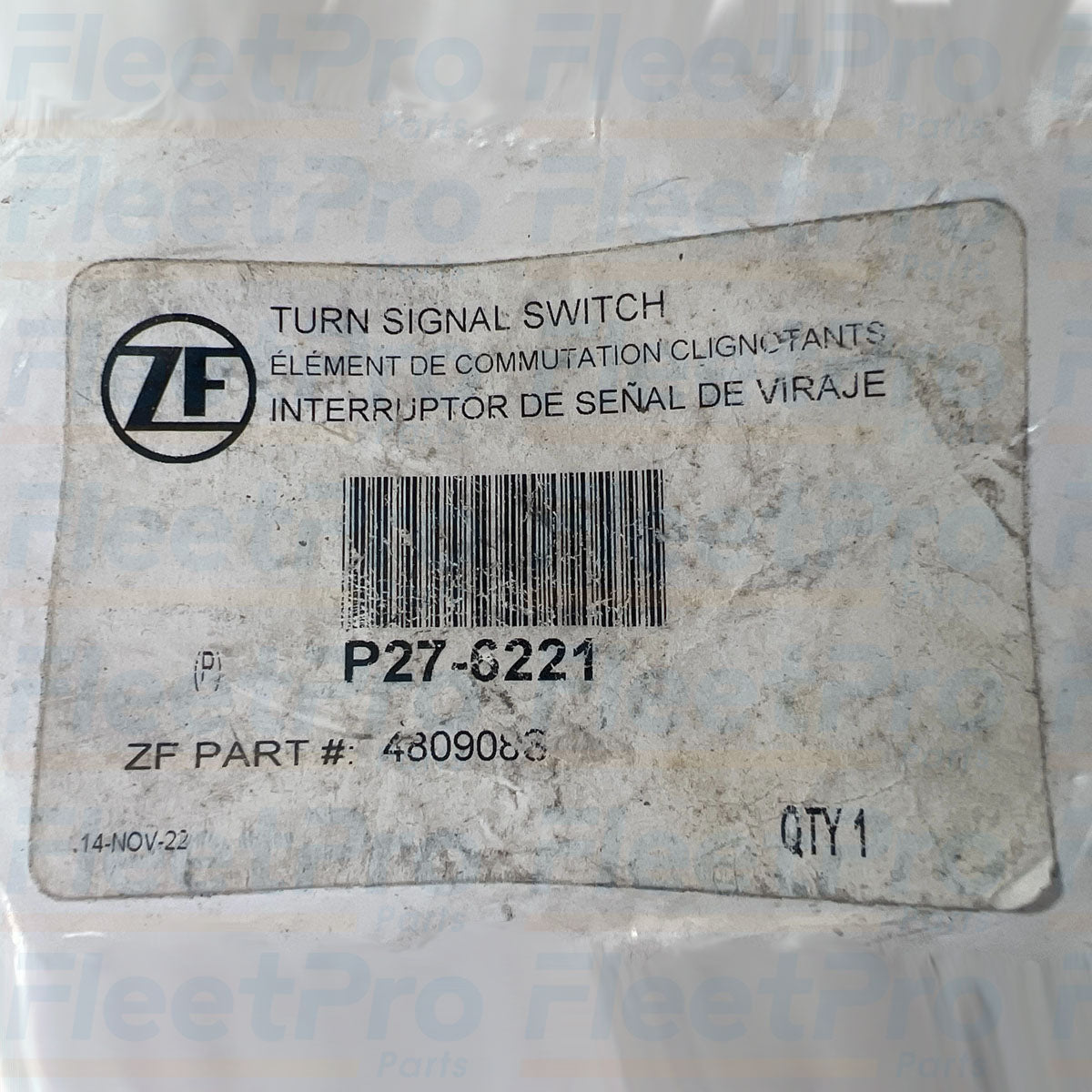 PACCAR 480908 wiper and turn signal switch