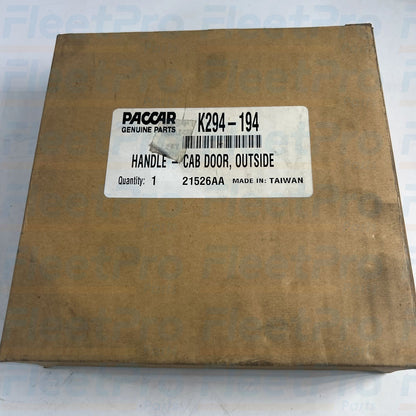 Paccar K294-194 Driver Side Exterior Door Handle
