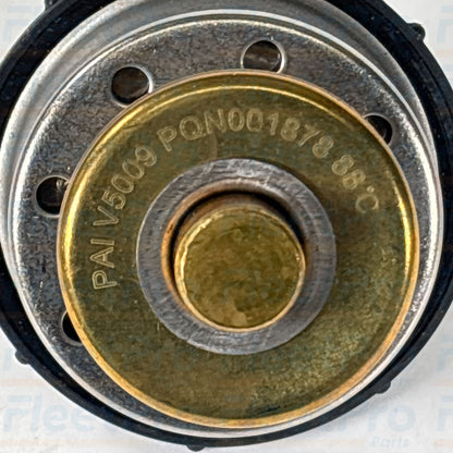 Close-up view of stainless steel bypass valve and elastomeric housing seal included in PAI 481834 kit