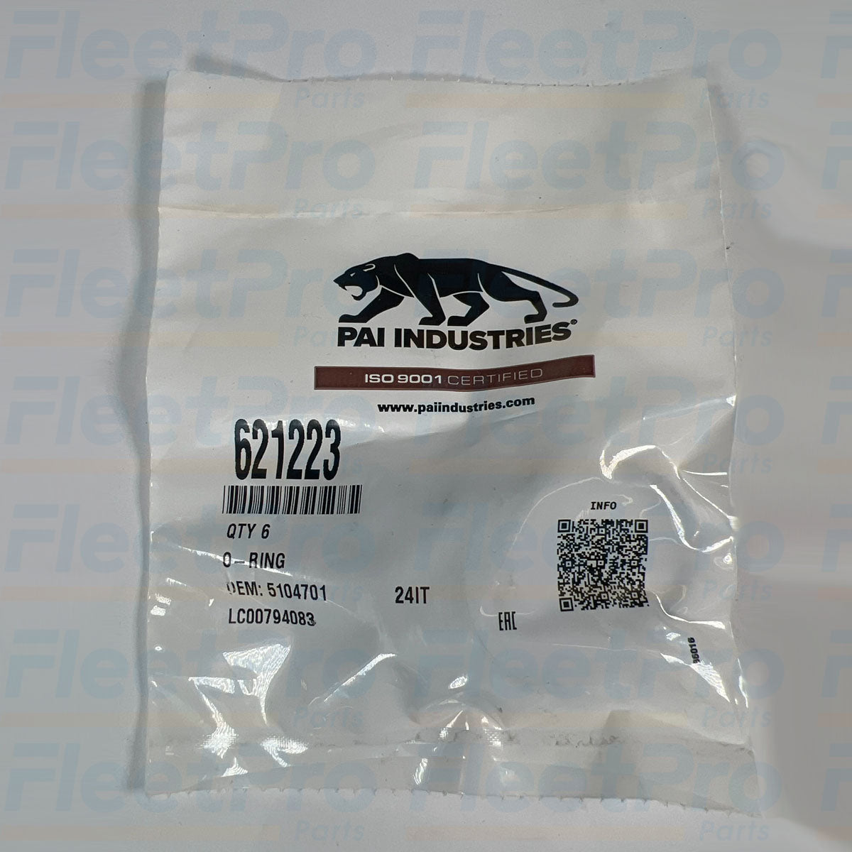 PAI 621223 replacement for Detroit Diesel 5104701 O-rings
