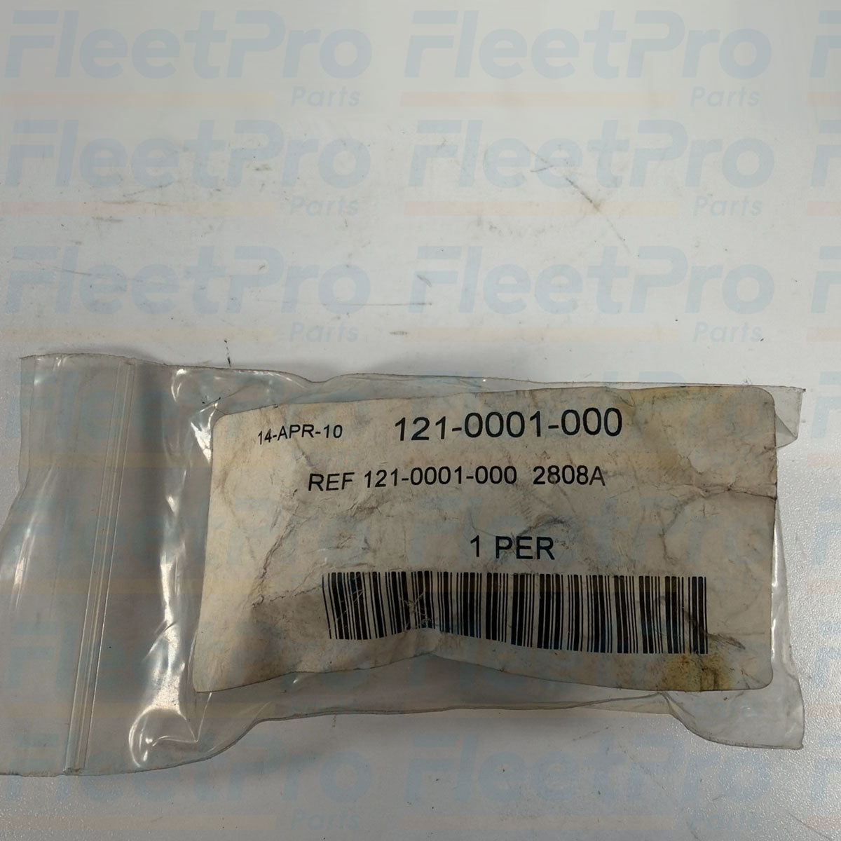 Factory retail packaging and genuine PACCAR / Peterbilt manufacturer product label for 121-0001-000