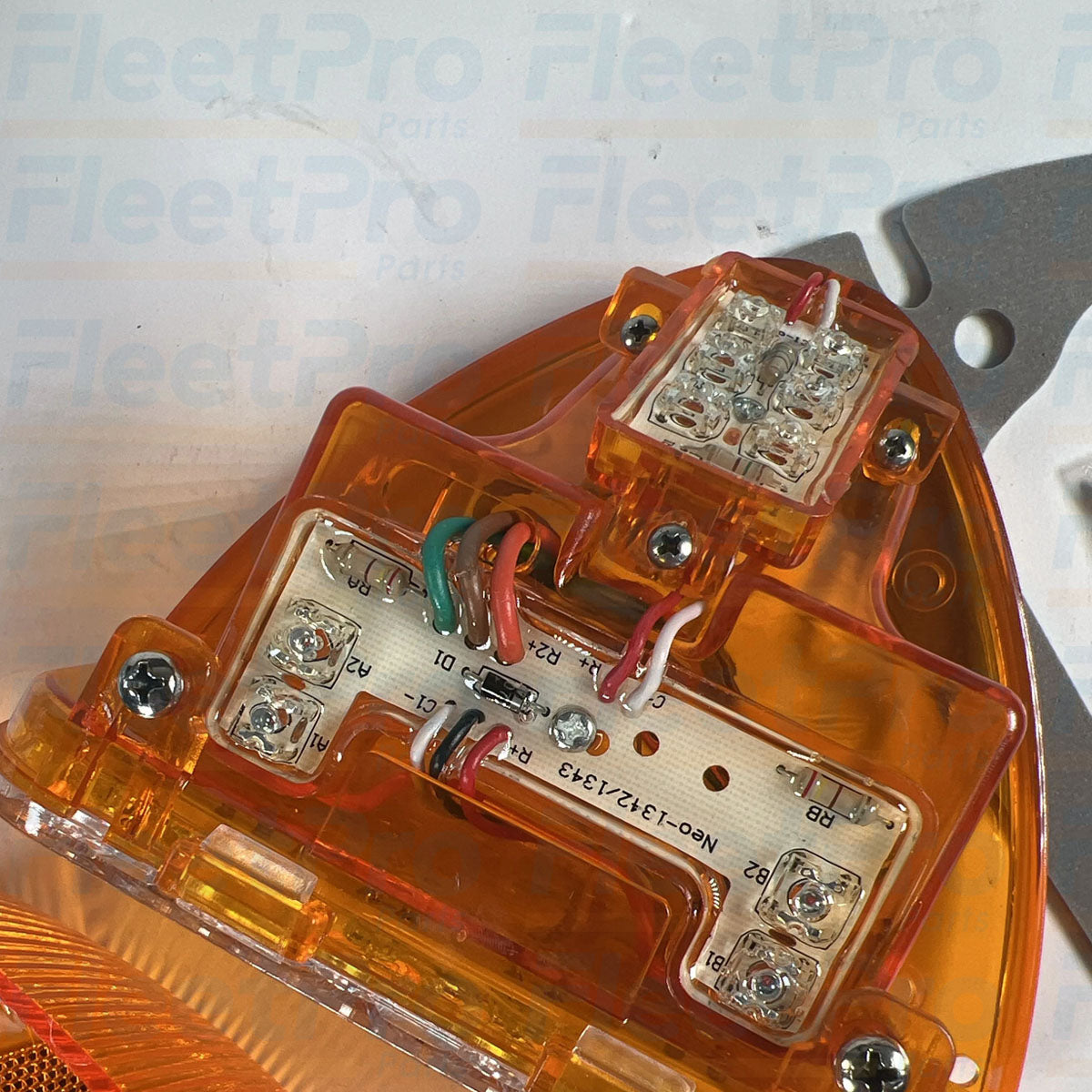 Peterbilt amber LED side marker light