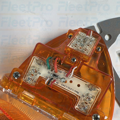 Peterbilt amber LED side marker light