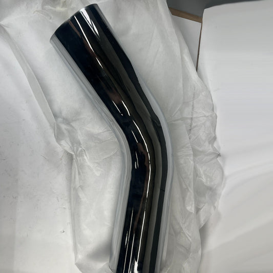 Power Products 0054512C 5 inch chrome 45 degree short radius exhaust elbow full view