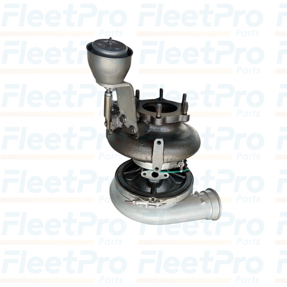 Side view of RA4720901480 turbocharger showing compressor housing and inlet port