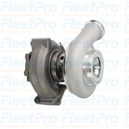 Angled turbine housing view of Detroit Diesel DD15 GEN5 turbo RA4720902780