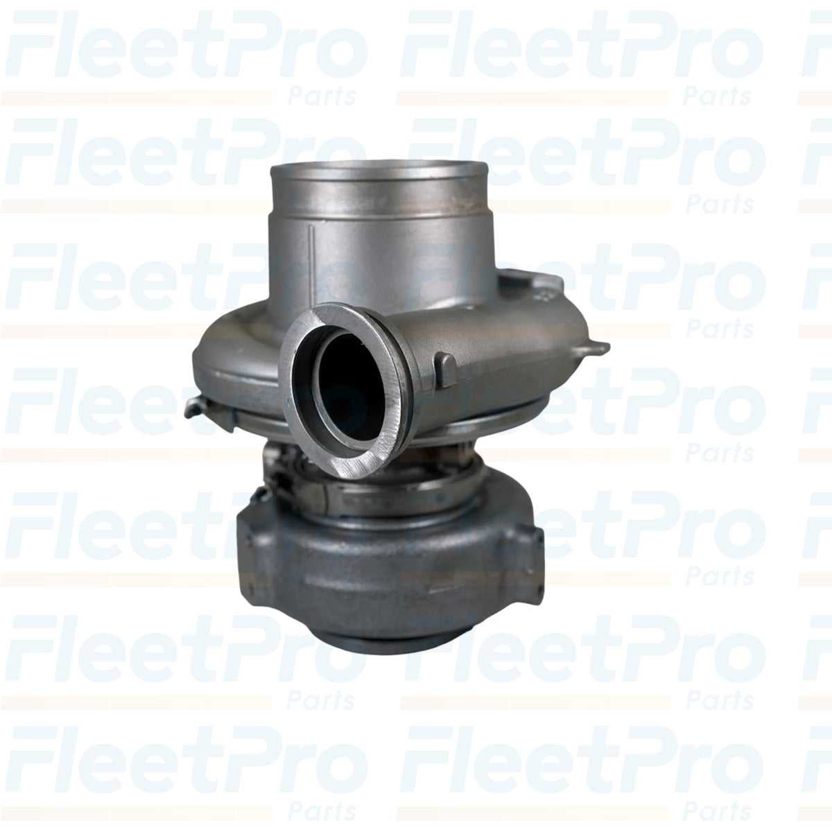 Angled turbine housing view of DD15/DD16 EPA10 GHG14 turbocharger RA4720962499