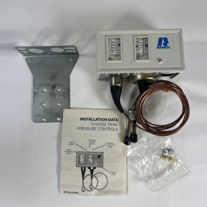 Ranco 012-4833 dual pressure control for commercial refrigeration