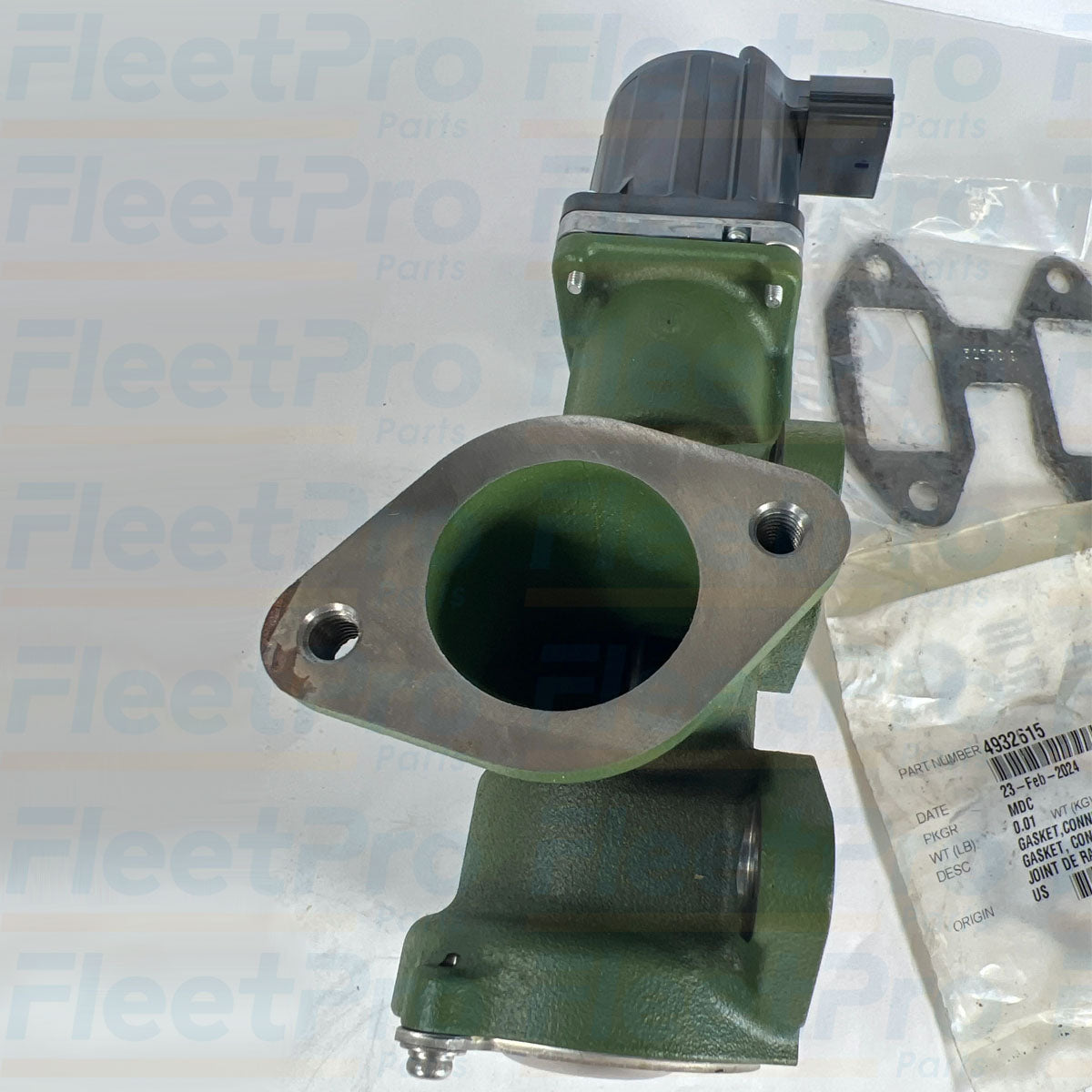 Remanufactured Cummins EGR valve assembly