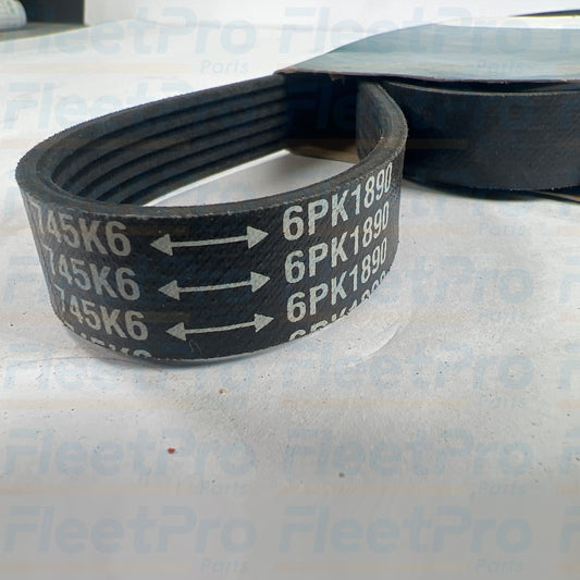 Replacement serpentine belt FLTBT745K6