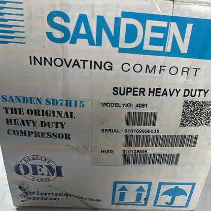 Sanden 4081 5406 heavy duty A/C compressor