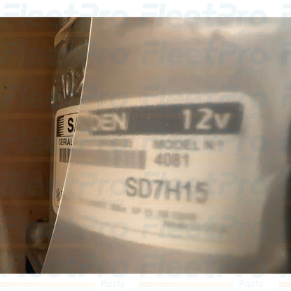 Sanden 4081 Kenworth truck A/C compressor