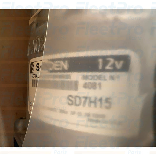 Sanden 4081 Kenworth truck A/C compressor