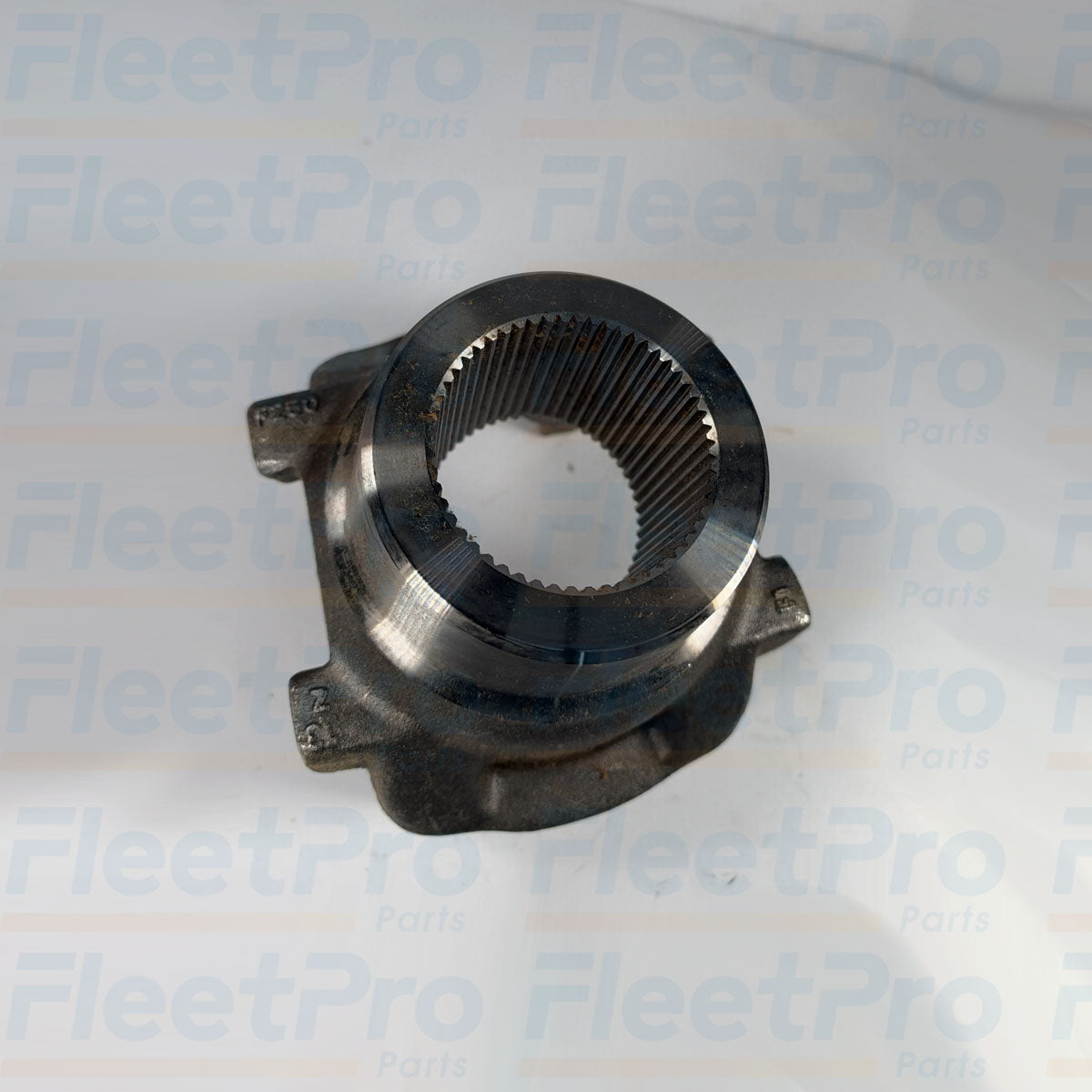 Micro-finished oil seal contact surface detail on Spicer end yoke hub collar