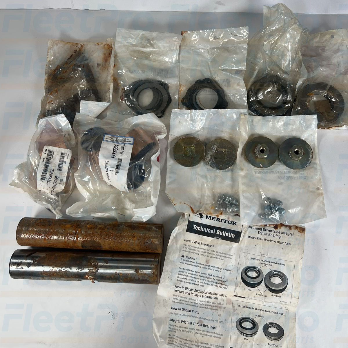 Steering knuckle rebuild kit