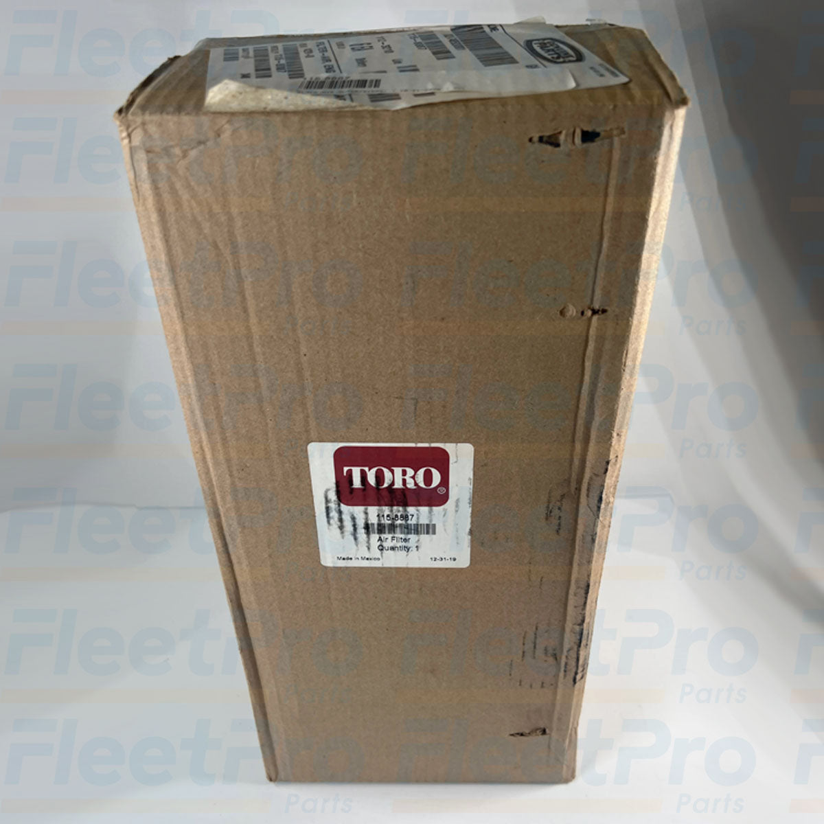 Factory retail packaging and genuine Toro logo part label for 115-8887