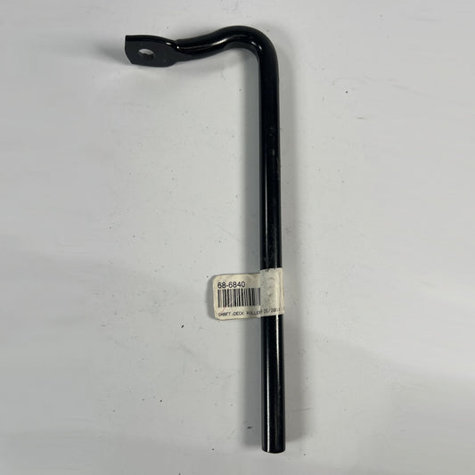Genuine OEM Toro 68-6840 commercial mower roller shaft full front view