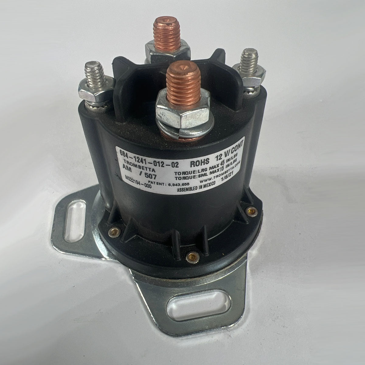 Trombetta 684-1241-012-02 12V continuous duty solenoid