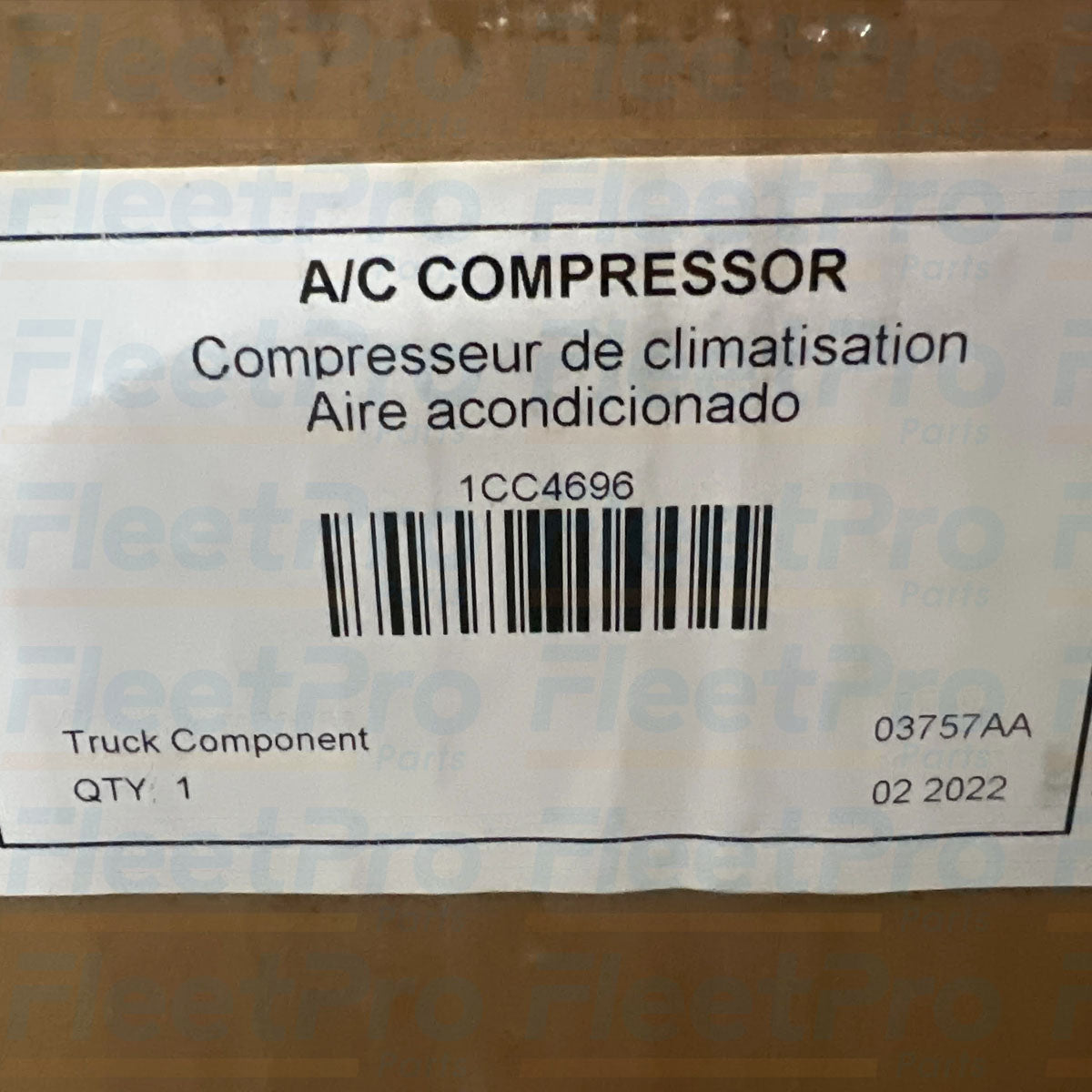 TRP 1CC4696 125mm 2-groove A/C compressor pulley