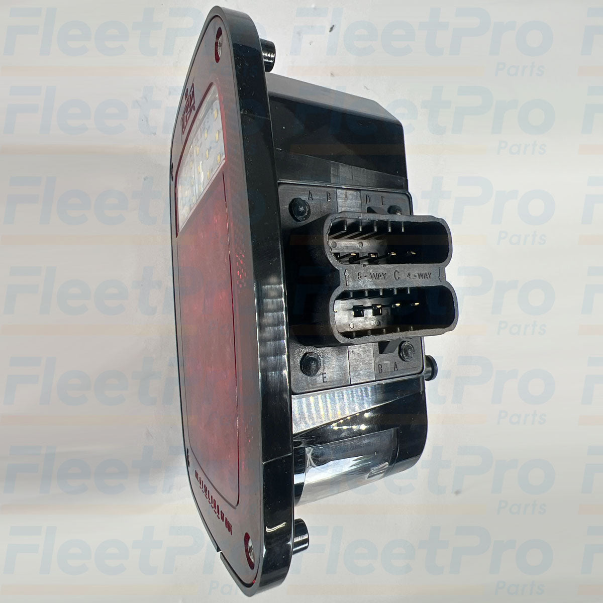 TRP LED combination lamp with license light