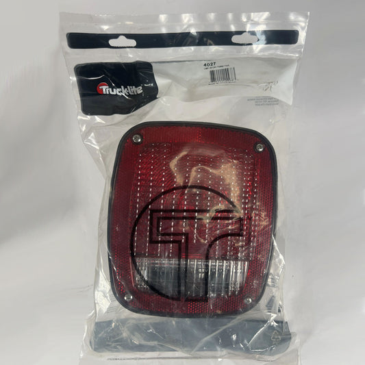 Truck-Lite 4027 red clear incandescent lamp
