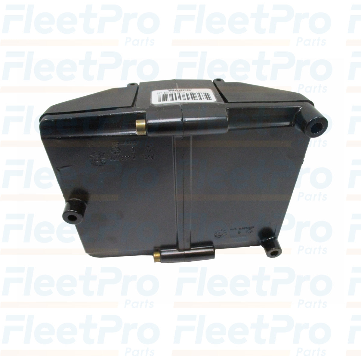 Bottom view of WABCO 4008504010 ABS control module with mounting flanges