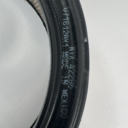 Top profile view showing plastisol sealing gasket on Wix 42296 air filter