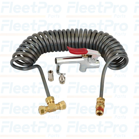 WYNNsky W53-012 cab air seat blow gun kit for trucks with hose and nozzles